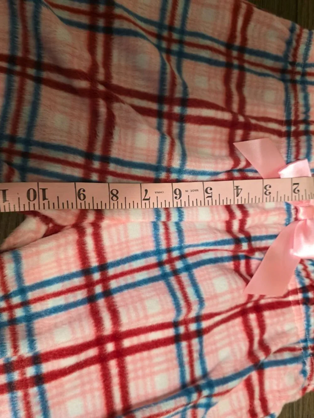 Sleep On It Girls Pink Plaid Pajama Pants NWT 14/16 Christmas Cozy